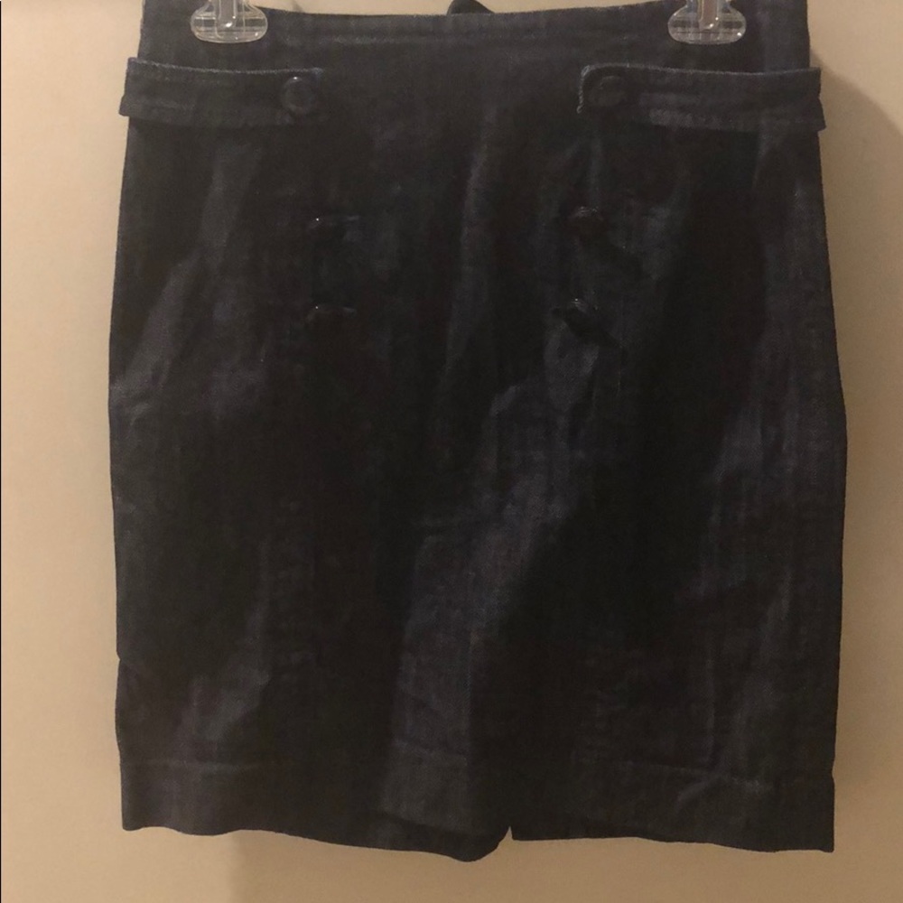 Lilly Pulitzer denim pencil skirt